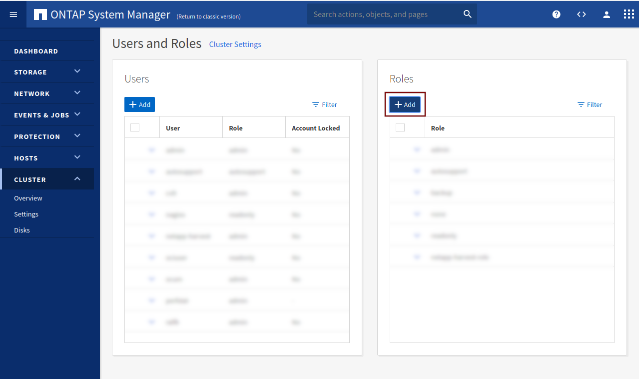 System Manager Settings